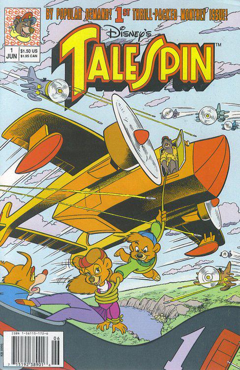 TaleSpin #1 (1991) Comic Books TaleSpin
