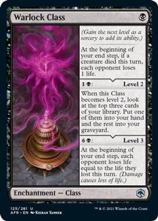 Warlock Class #125 Magic Adventures in the Forgotten Realms