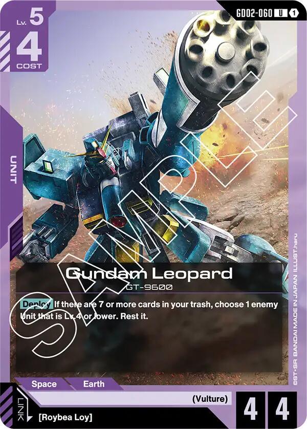Gundam Leopard #GD02-060 Prices | Gundam Dual Impact