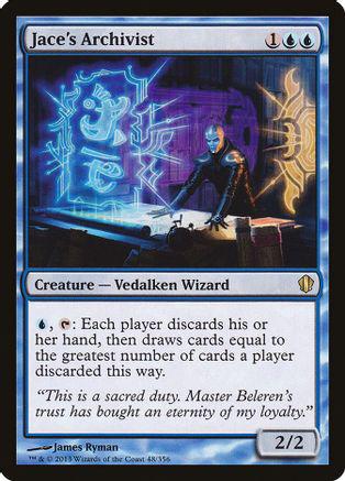 Jace's Archivist Magic Commander 2013