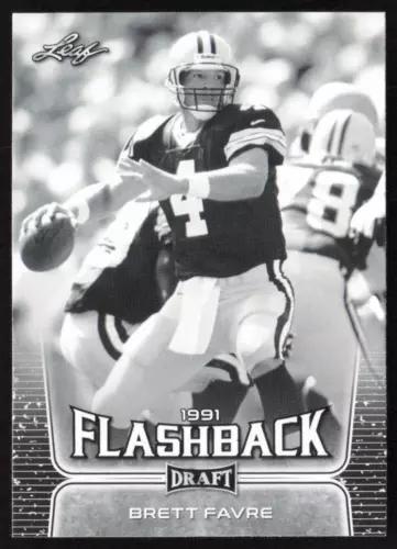 Brett Favre #100 2020 Leaf Draft Football