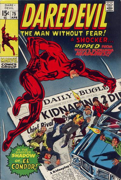 Daredevil #75 (1971) Comic Books Daredevil