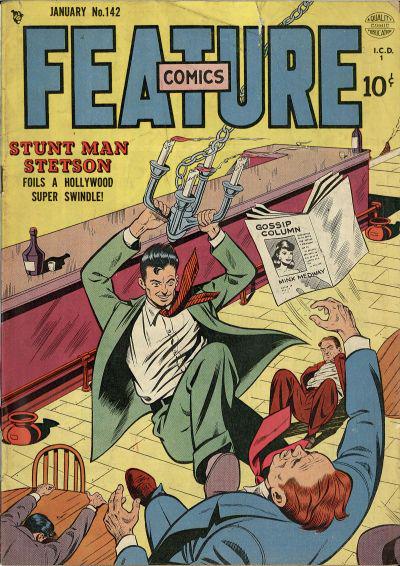 Feature Comics #142 (1950) Comic Books Feature Comics