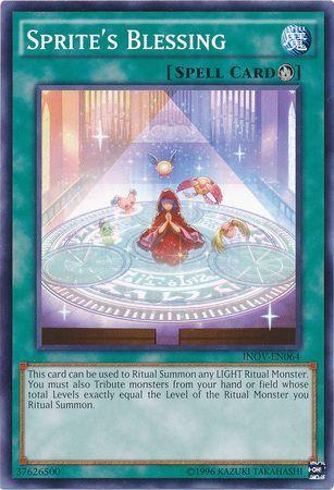 Sprite's Blessing INOV-EN064 YuGiOh Invasion: Vengeance