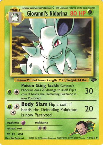 Giovanni's Nidorina #44 Pokemon Gym Challenge
