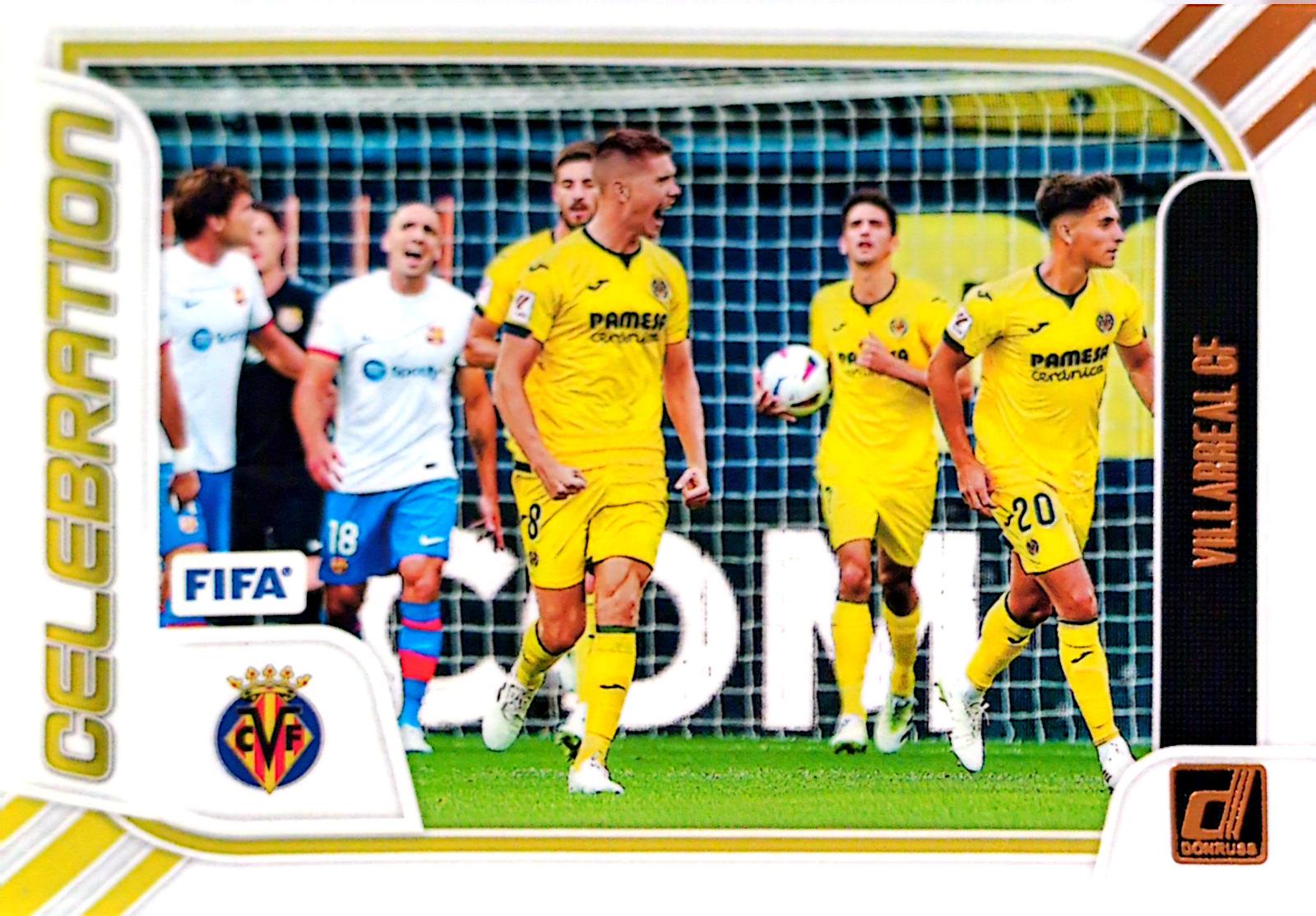 Juan Foyth #25 2023 Panini Donruss Celebration Soccer