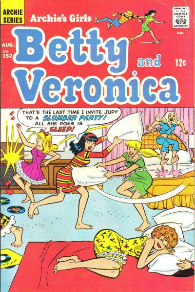Archie's Girls Betty and Veronica #152 (1968) Comic Books Archie's Girls Betty and Veronica