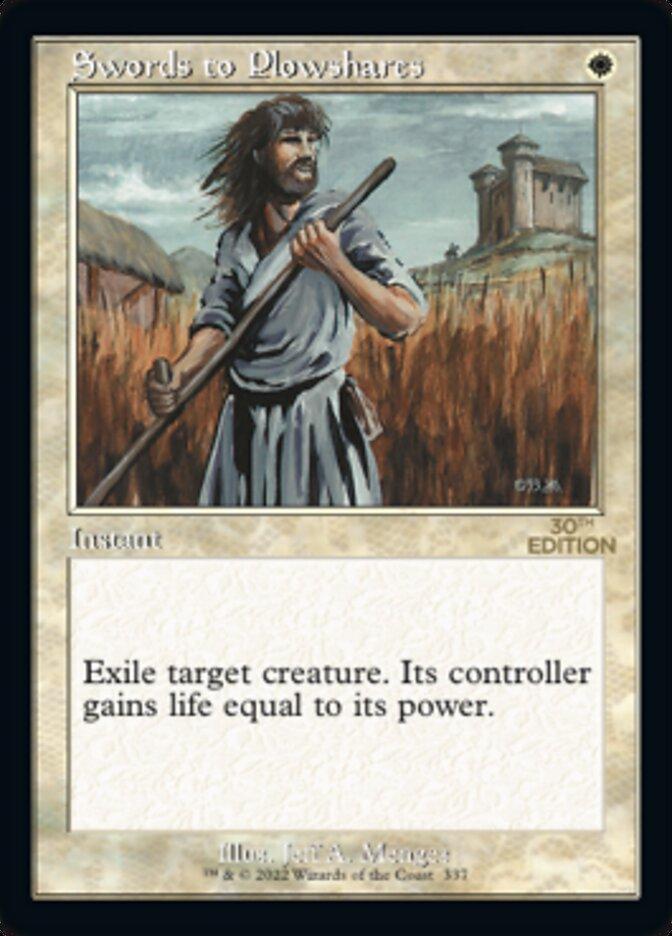 Swords to Plowshares #337 Magic 30th Anniversary