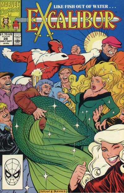 Excalibur #28 (1990) Comic Books Excalibur