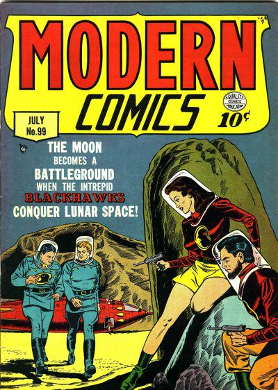 Modern Comics #99 (1950) Comic Books Modern Comics