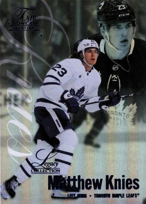 Matthew Knies #41 2023 Fleer Ultra Flair Showcase Legacy Collection Hockey