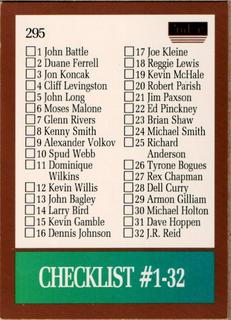 Checklist 1-64