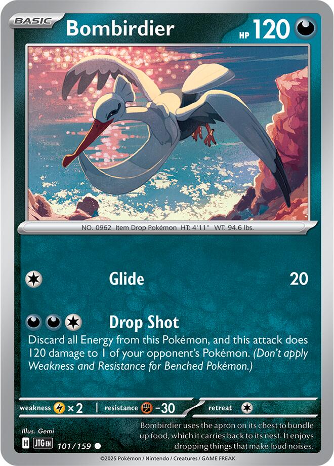 Bombirdier #101 Pokemon Journey Together