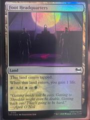 Foot Headquarters [Foil] #185