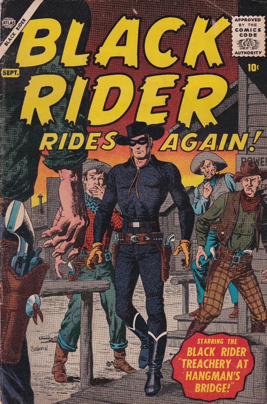 Black Rider #1 (1957) Comic Books Black Rider