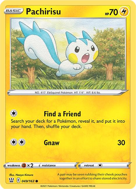 Pachirisu #49 Pokemon Battle Styles