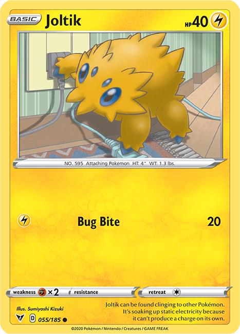 Joltik #55 Pokemon Vivid Voltage