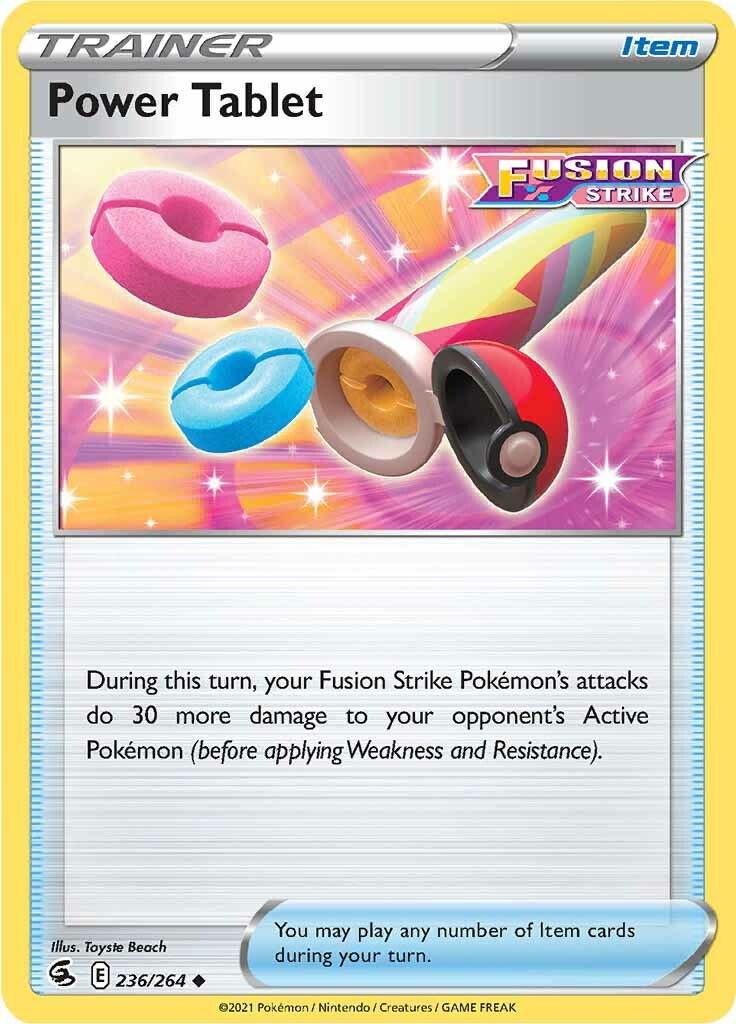 Power Tablet #236 Pokemon Fusion Strike
