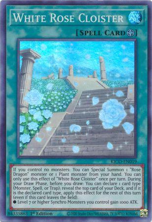 White Rose Cloister KICO-EN019 YuGiOh Kings Court