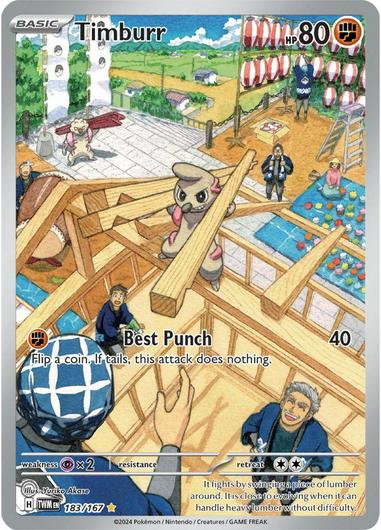 Timburr #183 Cover Art