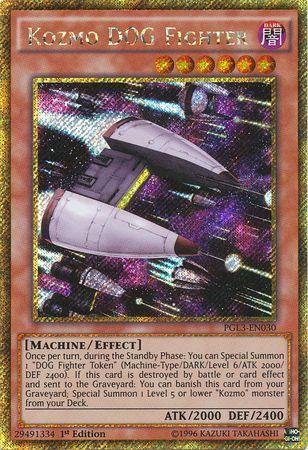 Kozmo DOG Fighter PGL3-EN030 YuGiOh Premium Gold: Infinite Gold