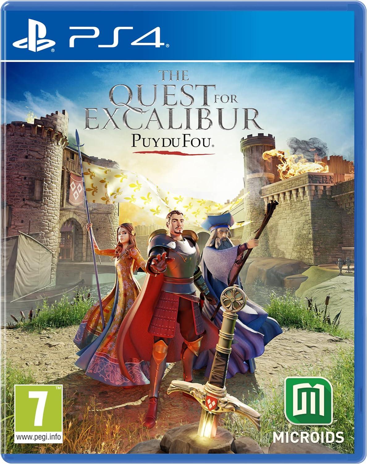 The Quest for Excalibur: Puy du Fou PAL Playstation 4