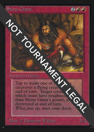 Stone Giant #177 Magic Collector's Edition