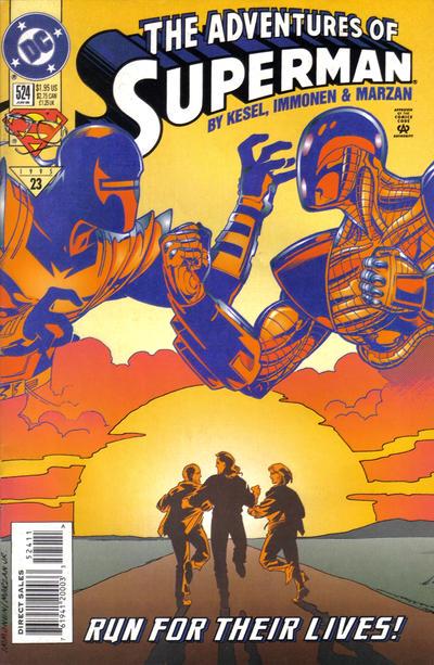 Adventures of Superman #524 (1995) Comic Books Adventures of Superman