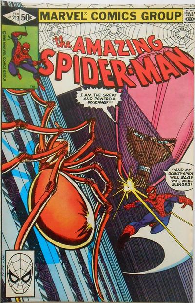 Amazing Spider-Man #213 (1981) Comic Books Amazing Spider-Man