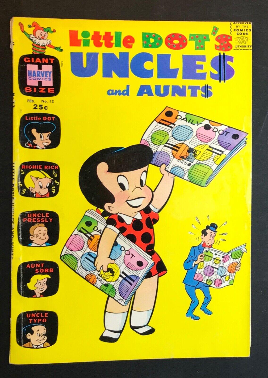 Little Dot's Uncles and Aunts #12 (1965) Comic Books Little Dot's Uncles and Aunts