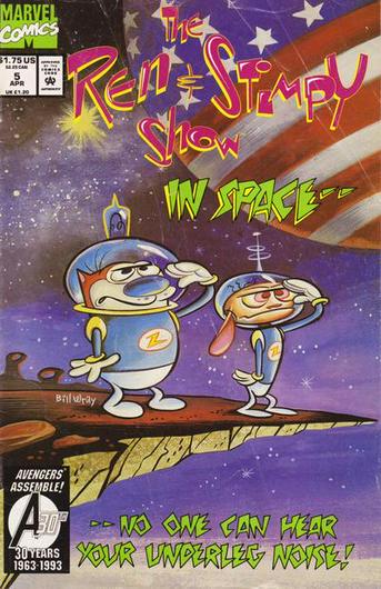 Ren & Stimpy Show #5 (1993) Cover Art