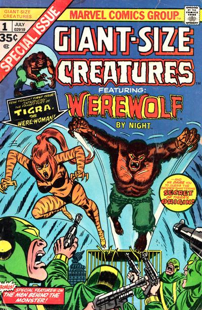Giant-Size Creatures #1 (1974) Comic Books Giant-Size Creatures