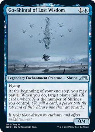 Go-Shintai of Lost Wisdom #55 Magic Kamigawa: Neon Dynasty
