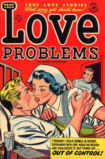 True Love Problems and Advice Illustrated #22 (1953) Comic Books True Love Problems and Advice Illustrated