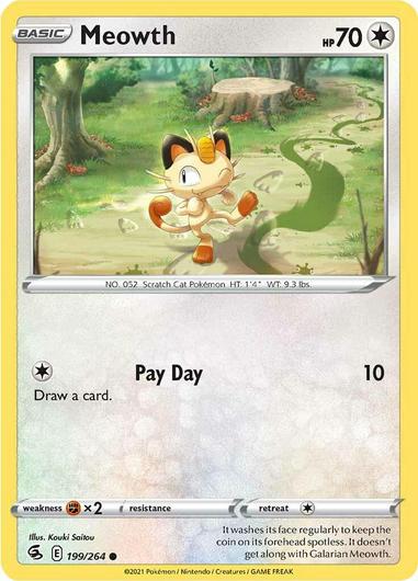 Meowth #199 Cover Art
