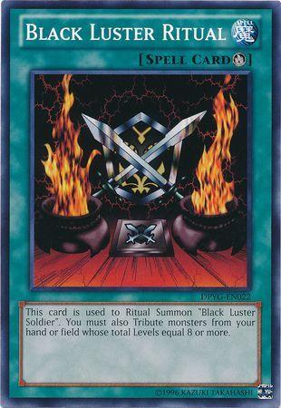 Black Luster Ritual DPYG-EN022 YuGiOh Duelist Pack: Yugi