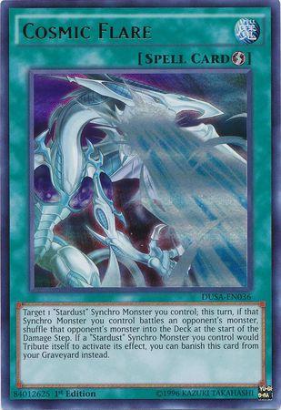 Cosmic Flare DUSA-EN036 YuGiOh Duelist Saga