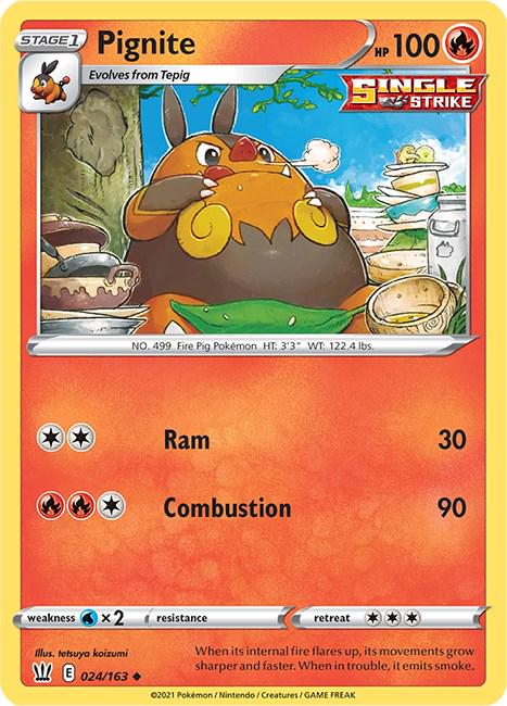 Pignite #24 Pokemon Battle Styles