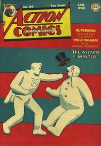 Action Comics #116 (1948) Comic Books Action Comics