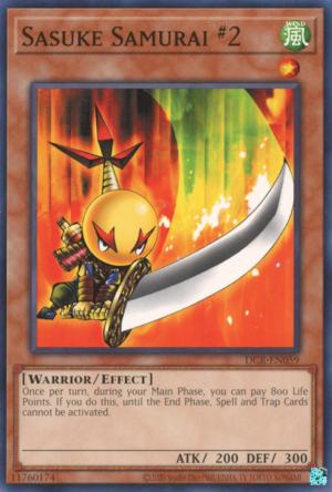 Sasuke Samurai 2 DCR-EN059 YuGiOh Dark Crisis: 25th Anniversary