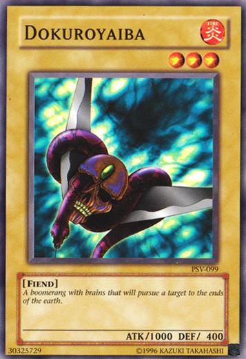 Dokuroyaiba PSV-099 YuGiOh Pharaoh's Servant