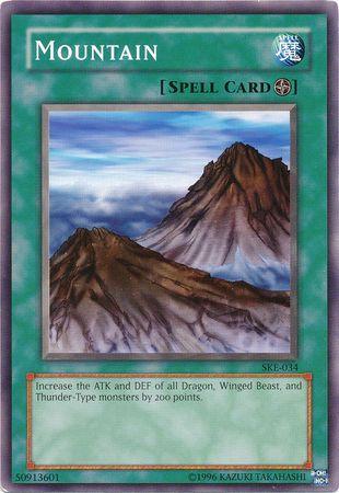 Mountain SKE-034 YuGiOh Starter Deck: Kaiba Evolution