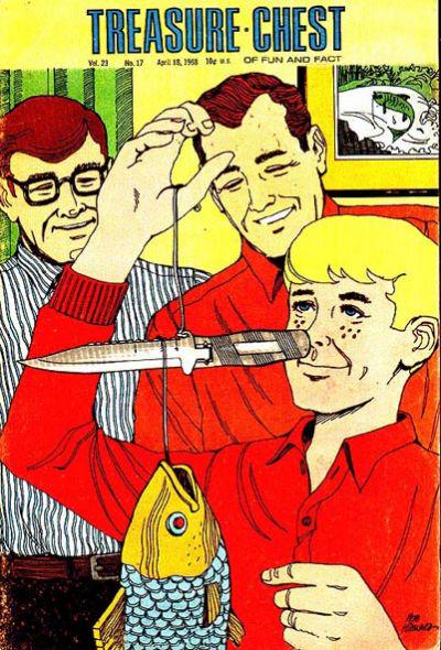 Treasure Chest of Fun and Fact #17 443 (1968) Comic Books Treasure Chest of Fun and Fact