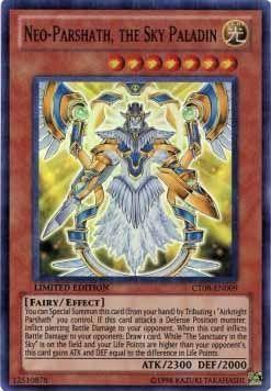 Neo-Parshath, the Sky Paladin CT08-EN009 YuGiOh Collectible Tins 2011