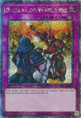 Rivalry of Warlords [Quarter Century Secret Rare] RA03-EN075