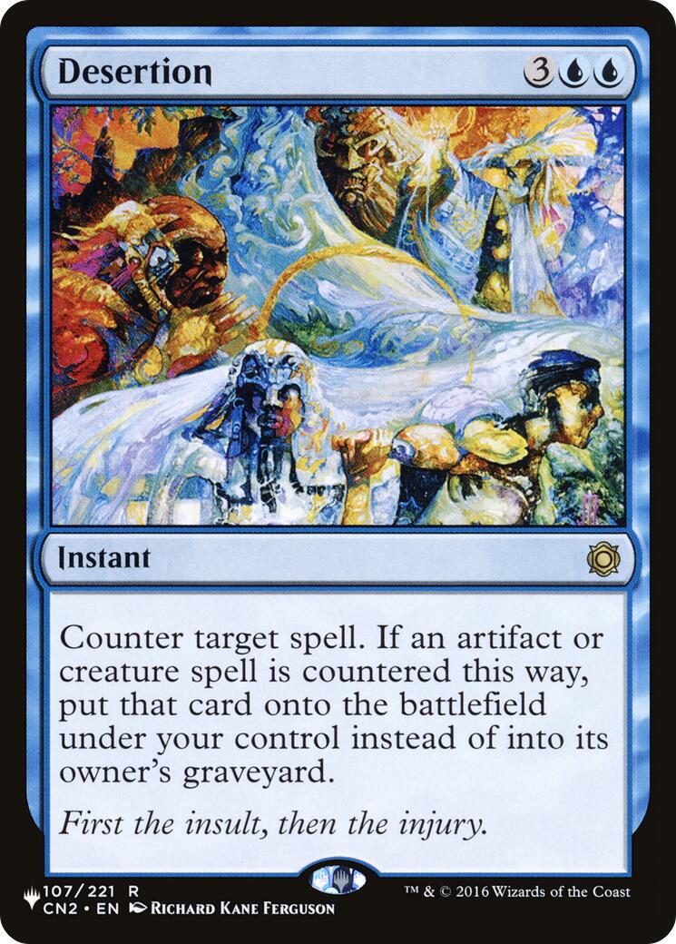 Desertion (Magic The List Reprints)