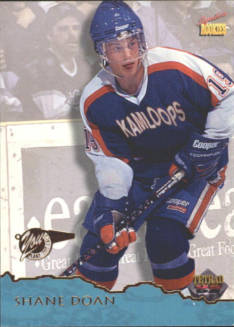 Shane Doan #67 Hockey Cards 1995 Signature Rookies Tetrad