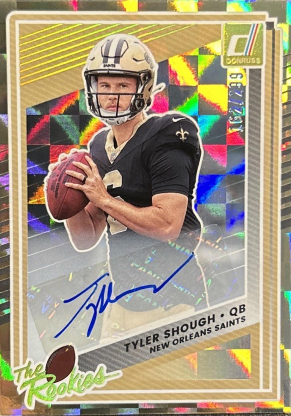 Tyler Shough #17 2025 Panini Donruss The Rookies Autograph Football
