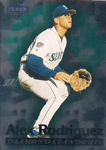 Alex Rodriguez #17DS Baseball Cards 1998 Fleer Diamond Standouts
