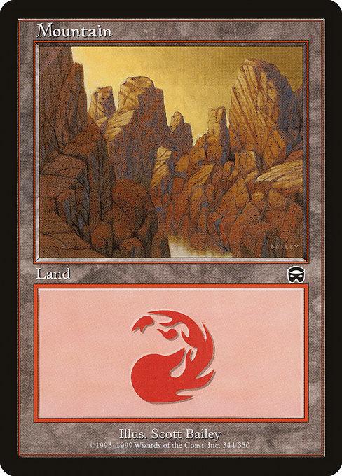 Mountain [B] (Magic Mercadian Masques)